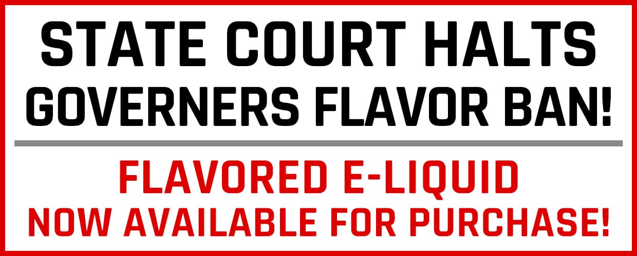E-Cig Flavors Are Back On The Shelf After Judge Halts Ban On Vaping Flavors