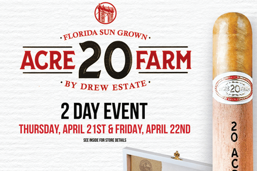 The Drew Estate 20 Acre Farm 2 Day Event!