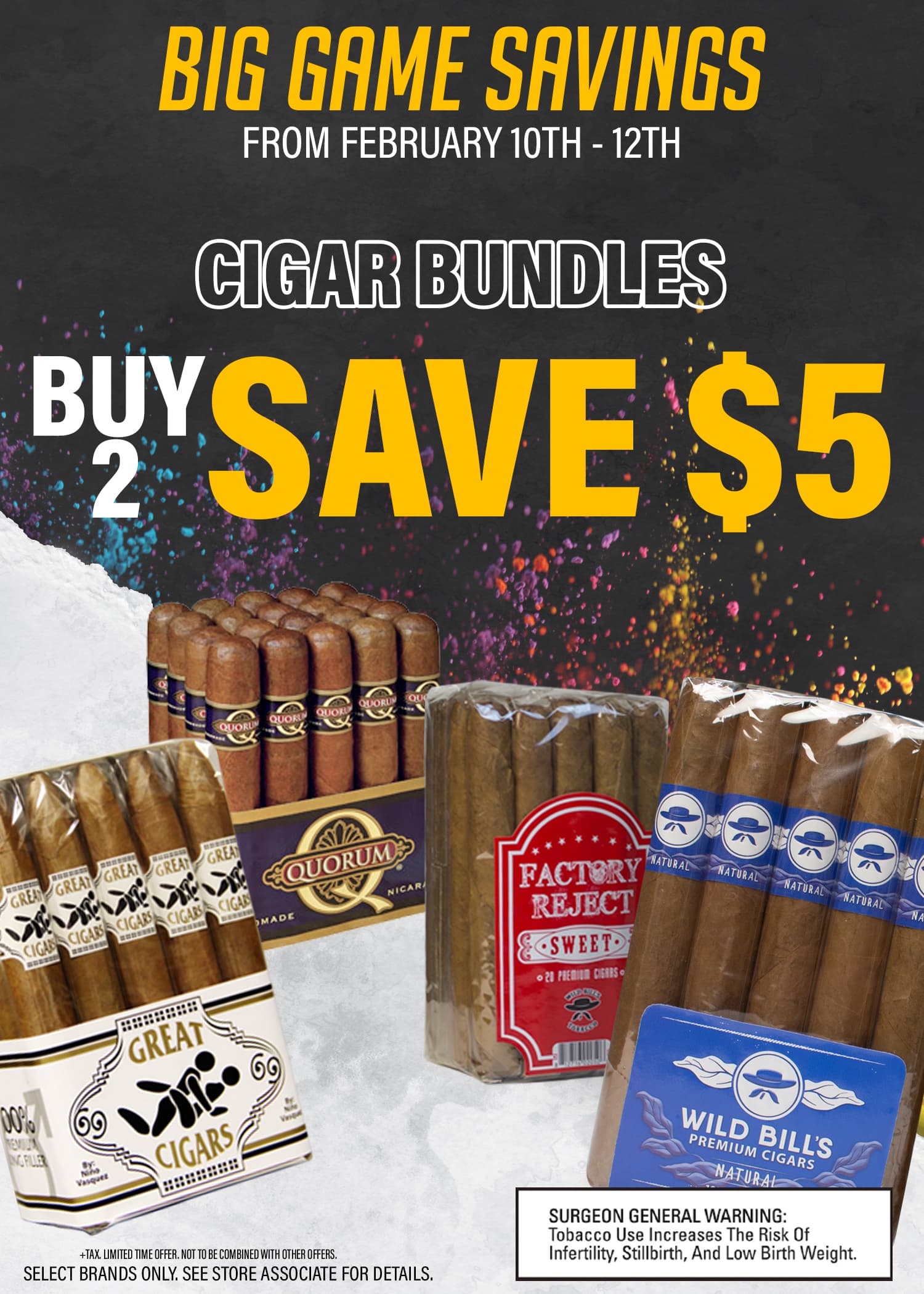 Cigar Bundles - Buy 2 Save $5